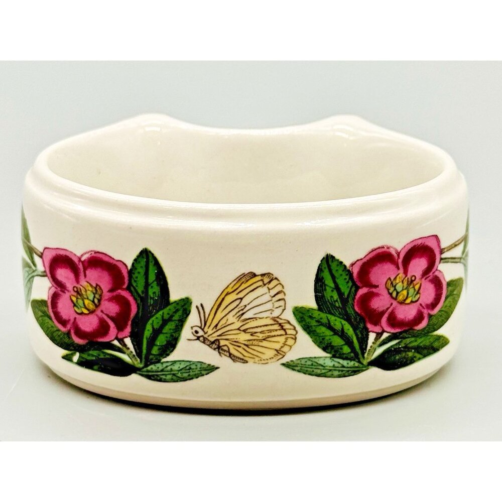Portmeirion Botanic Garden Napkin Ring Rhododendron Flower Butterfly Replacement